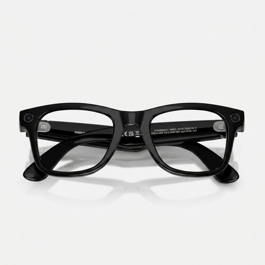 Óculos Inteligente Ray-Ban Meta Wayfarer (Gen 2) Preto Brilhante - Lentes Transitions® | Open Box (Importado do Canadá)