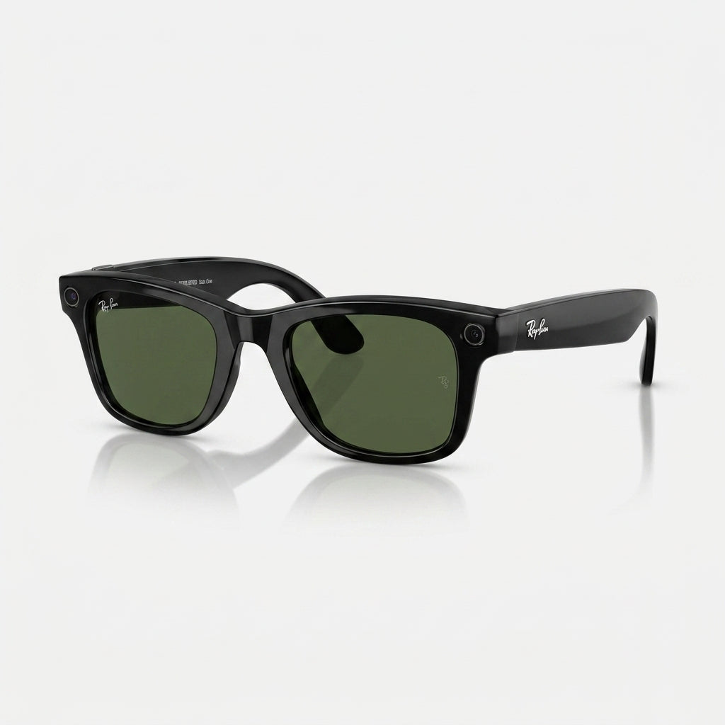 Óculos Inteligente Ray-Ban Meta Wayfarer (Gen 2) Preto Brilhante - Lentes Transitions® | Open Box (Importado do Canadá)