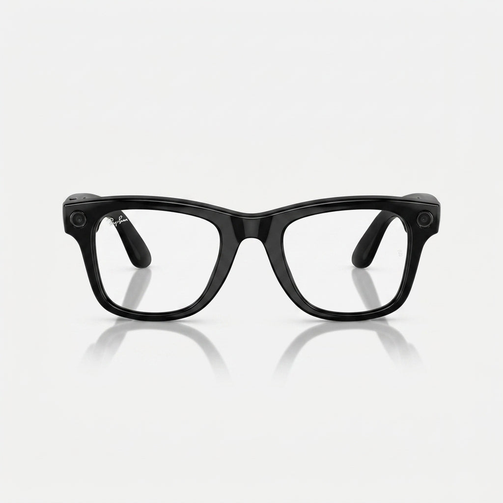 Óculos Inteligente Ray-Ban Meta Wayfarer (Gen 2) Preto Brilhante - Lentes Transitions® | Open Box (Importado do Canadá)