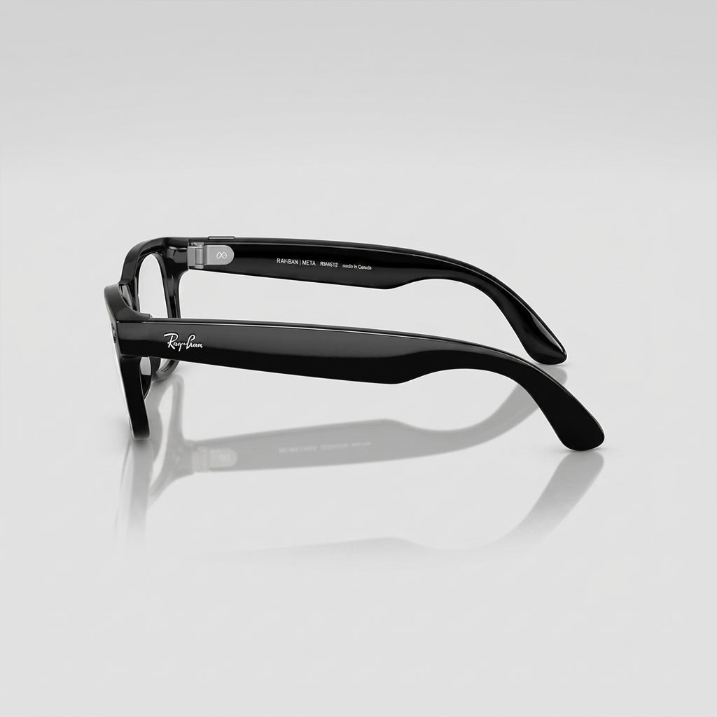 Óculos Inteligente Ray-Ban Meta Wayfarer (Gen 2) Preto Brilhante - Lentes Transitions® | Open Box (Importado do Canadá)