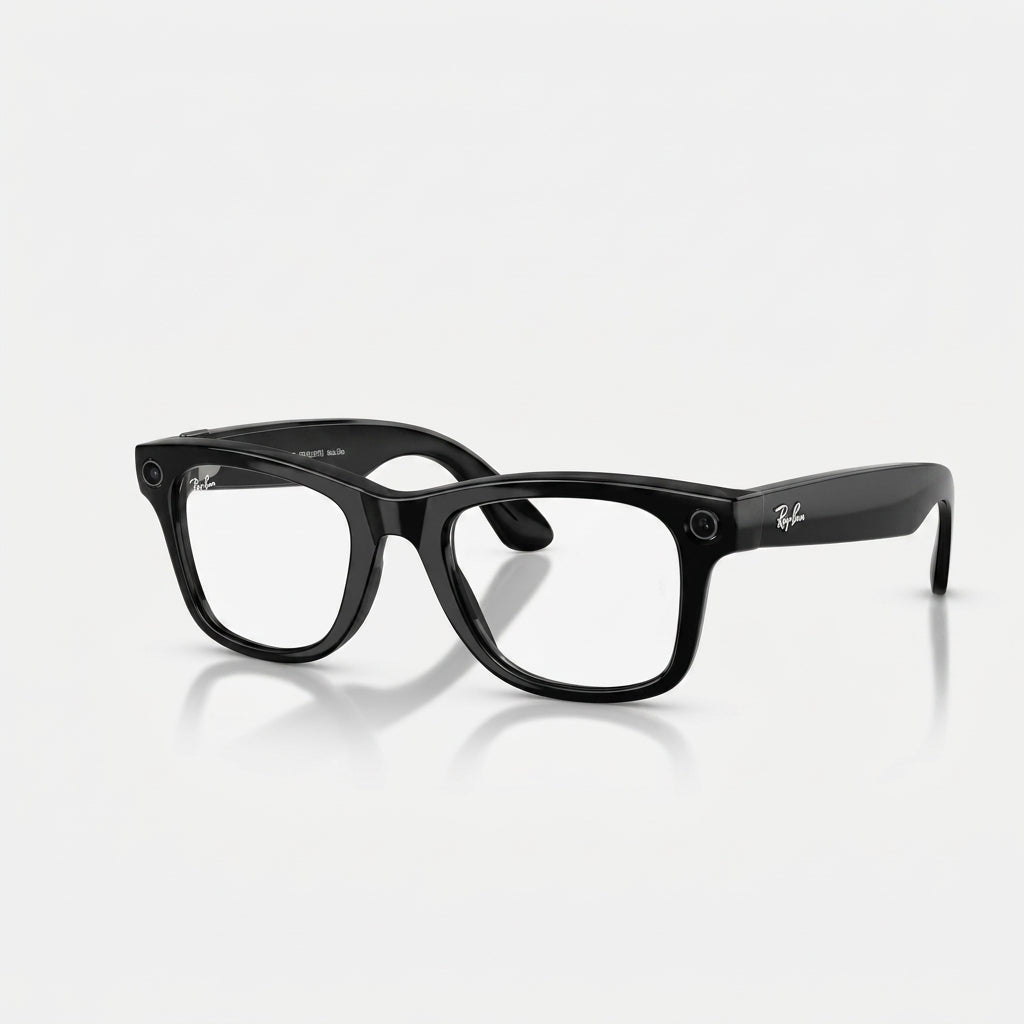 Óculos Inteligente Ray-Ban Meta Wayfarer (Gen 2) Preto Brilhante - Lentes Transitions® | Open Box (Importado do Canadá)
