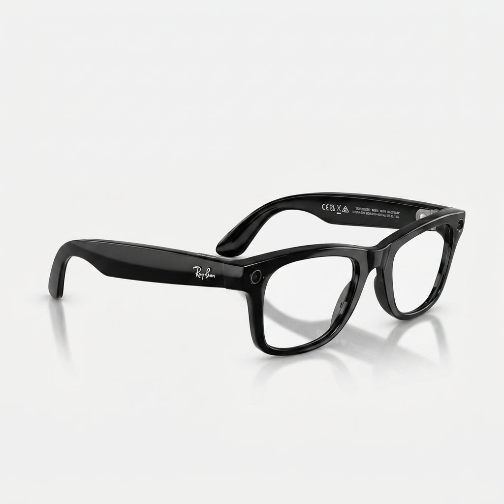 Óculos Inteligente Ray-Ban Meta Wayfarer (Gen 2) Preto Brilhante - Lentes Transitions® | Open Box (Importado do Canadá)