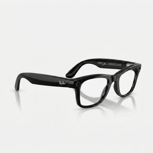 Óculos Inteligente Ray-Ban Meta Wayfarer (Gen 2) Preto Brilhante - Lentes Transitions® | Open Box (Importado do Canadá)